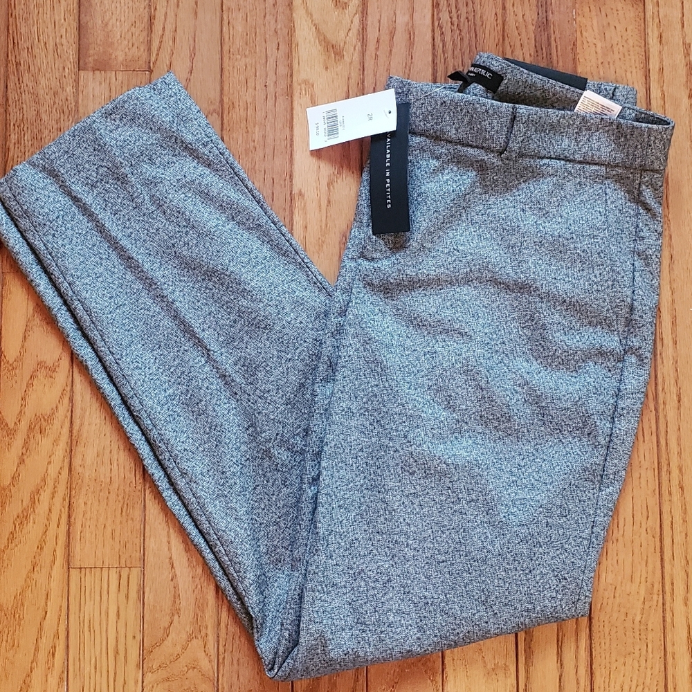Banana Republic Gray Dress Pants Ankle